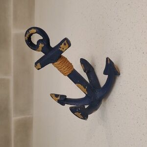 Cast Iron Anchor Single Bookend or Paperweight